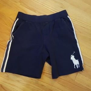 Polo knit shorts